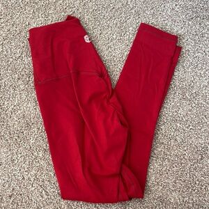 Red Kids Leggings